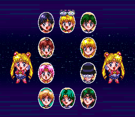 Bishoujo Senshi Sailor Moon S: Kurukkurin (1995) By Zoo SNES Game